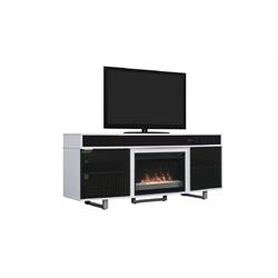Enterprise TV Stand For TVs Up To 80", White,Sound 26MMS9872-NT01-V Image