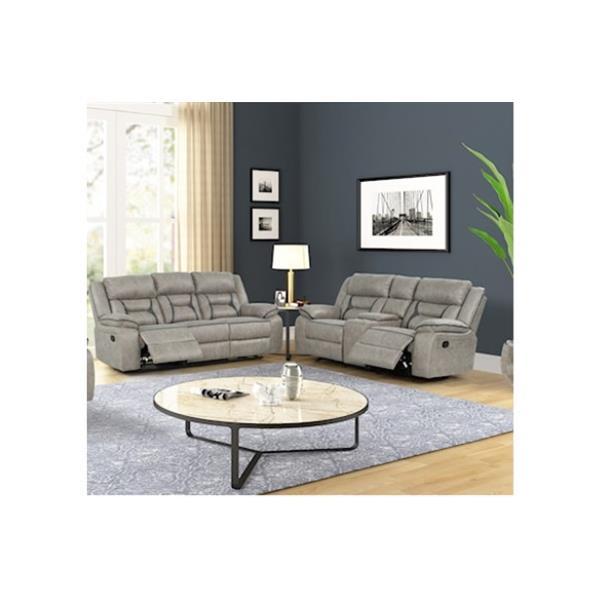 Roswell Pewter Sofa And Loveseat